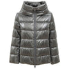 Herno Silver Viscose Jackets & Coat Herno