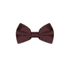 Dolce & Gabbana Burgundy Silk Bowty Dolce & Gabbana