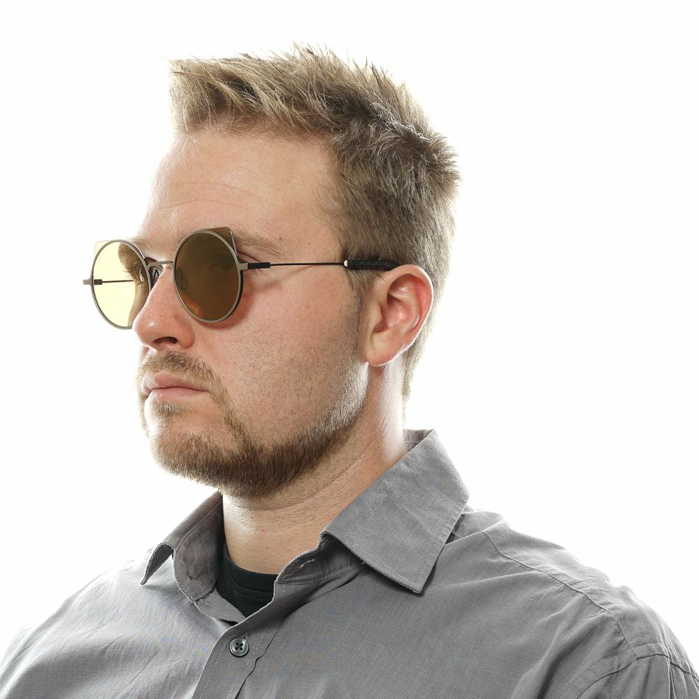 Yohji Yamamoto Gray Men Sunglass Yohji Yamamoto