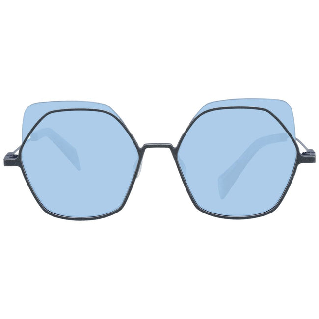 Yohji Yamamoto Gray Women Sunglass Yohji Yamamoto