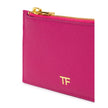 Tom Ford Fuchsia Leather Cardholder Tom Ford