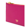 Tom Ford Fuchsia Leather Cardholder Tom Ford