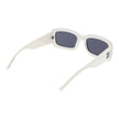 Hugo Boss White Unisex Sunglass Hugo Boss