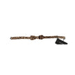 Dolce & Gabbana Brown Silk Ties & Bowty Dolce & Gabbana