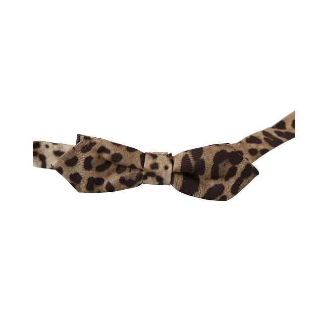 Dolce & Gabbana Brown Silk Ties & Bowty Dolce & Gabbana