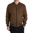 Dolce & Gabbana Brown Cashmere Jackets & Coat Dolce & Gabbana