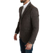 Dolce & Gabbana Brown Virgin Wool Suits & Blazer Dolce & Gabbana