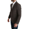 Dolce & Gabbana Brown Virgin Wool Suits & Blazer Dolce & Gabbana