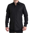 Dolce & Gabbana Black Cotton Shirt Dolce & Gabbana