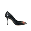 Dolce & Gabbana Black Leather Pump Dolce & Gabbana