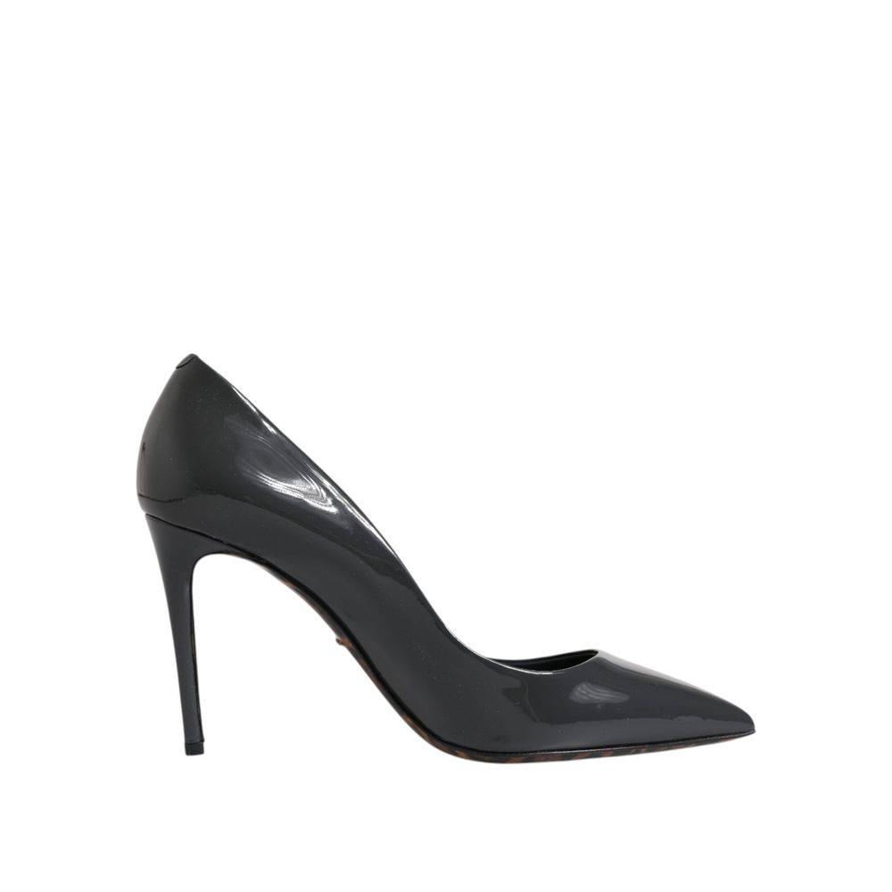 Dolce & Gabbana Black Leather Pump Dolce & Gabbana