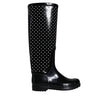 Dolce & Gabbana Black Rubber Boot Dolce & Gabbana