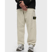 Stone Island White Cotton Men's Trouser Stone Island