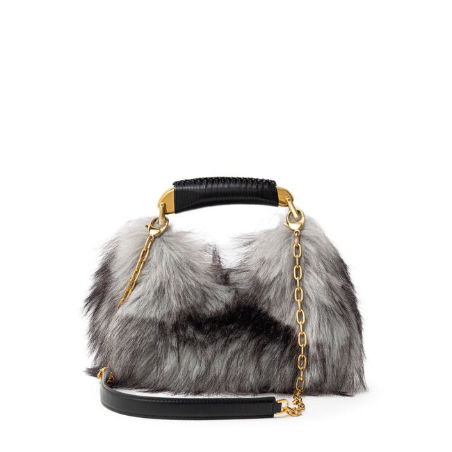 Tom Ford Gray Leather Handbag Tom Ford