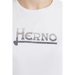 Herno White Cotton Women T-Shirt Herno