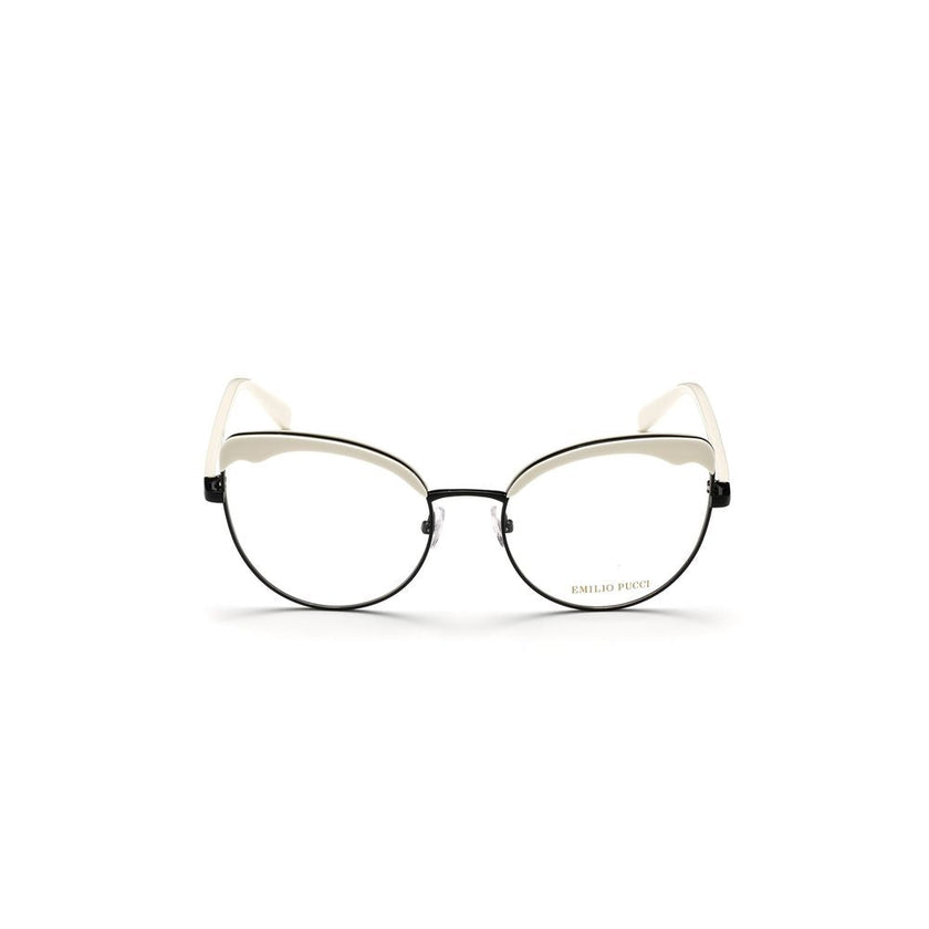 Emilio Pucci Black Metal Glasses (Frames) Emilio Pucci
