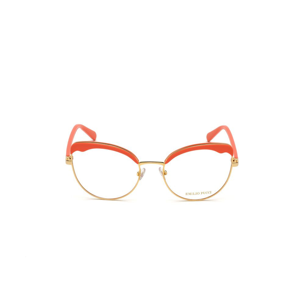 Emilio Pucci Gold Metal Frames Emilio Pucci