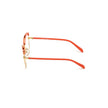 Emilio Pucci Gold Metal Frames Emilio Pucci
