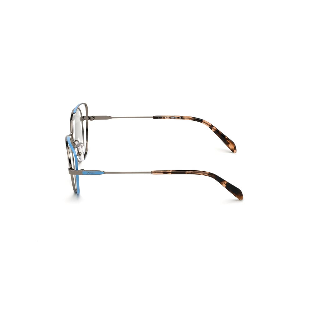Emilio Pucci Gray Metal Frames Emilio Pucci