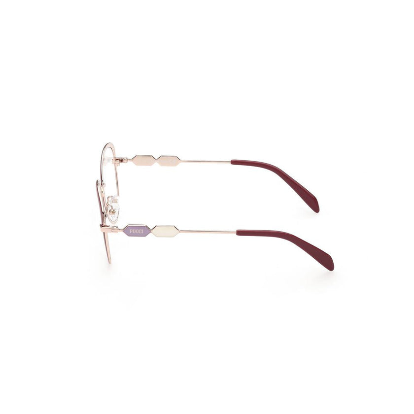 Emilio Pucci Red Metal Glasses (Frames) Emilio Pucci