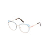Emilio Pucci Blue Metal Frames Emilio Pucci