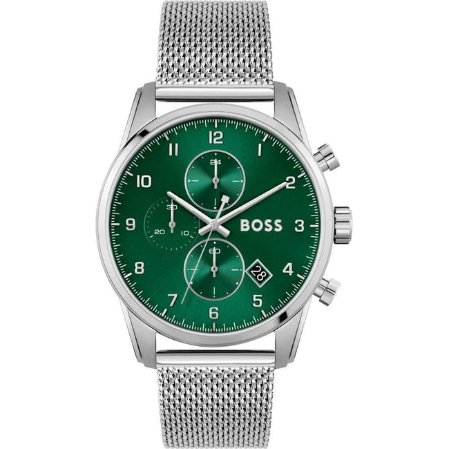 Hugo Boss Silver Stainless Steel Watch Hugo Boss