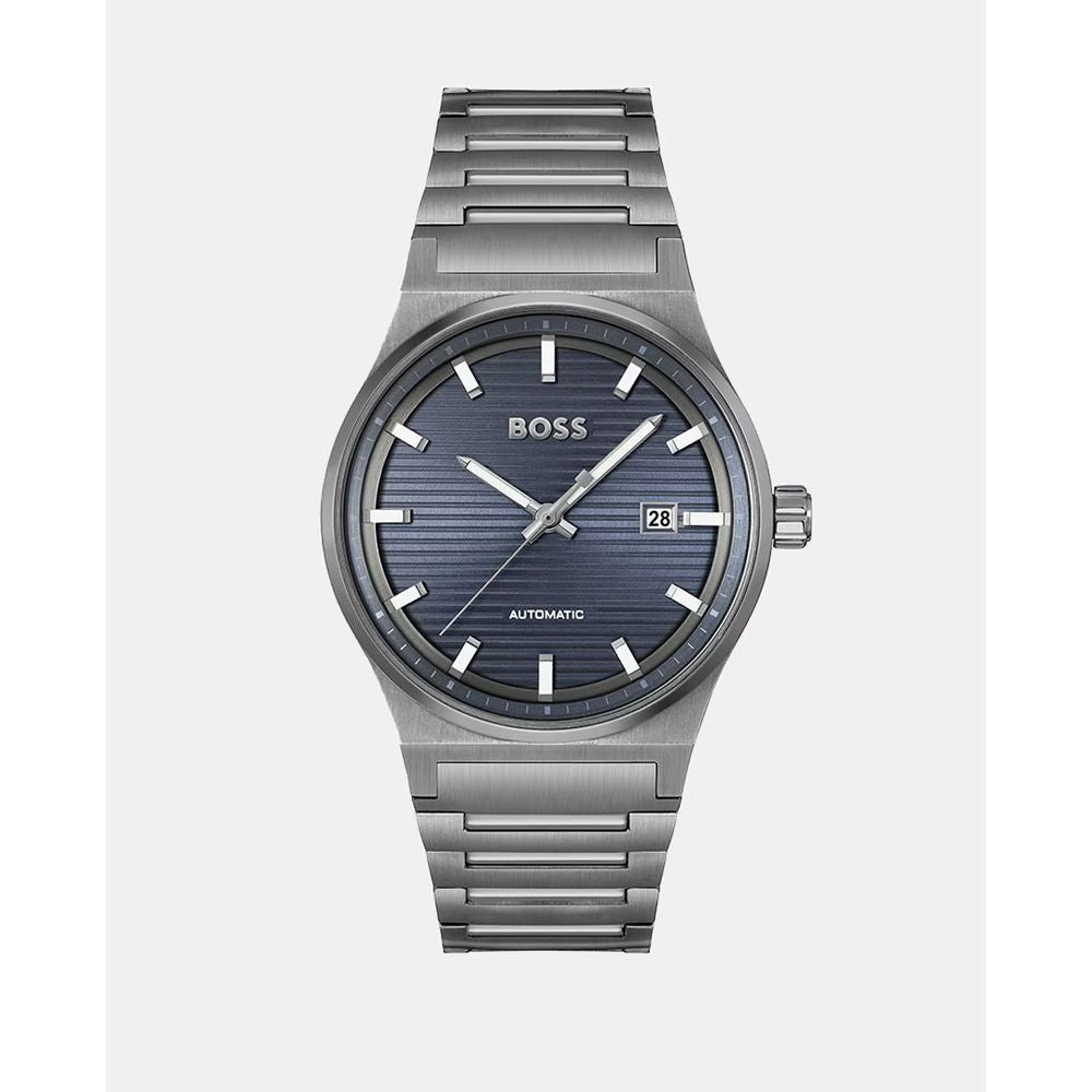Hugo Boss Gray Stainless Steel Watch Hugo Boss