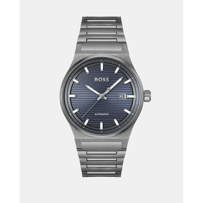 Hugo Boss Gray Stainless Steel Watch Hugo Boss