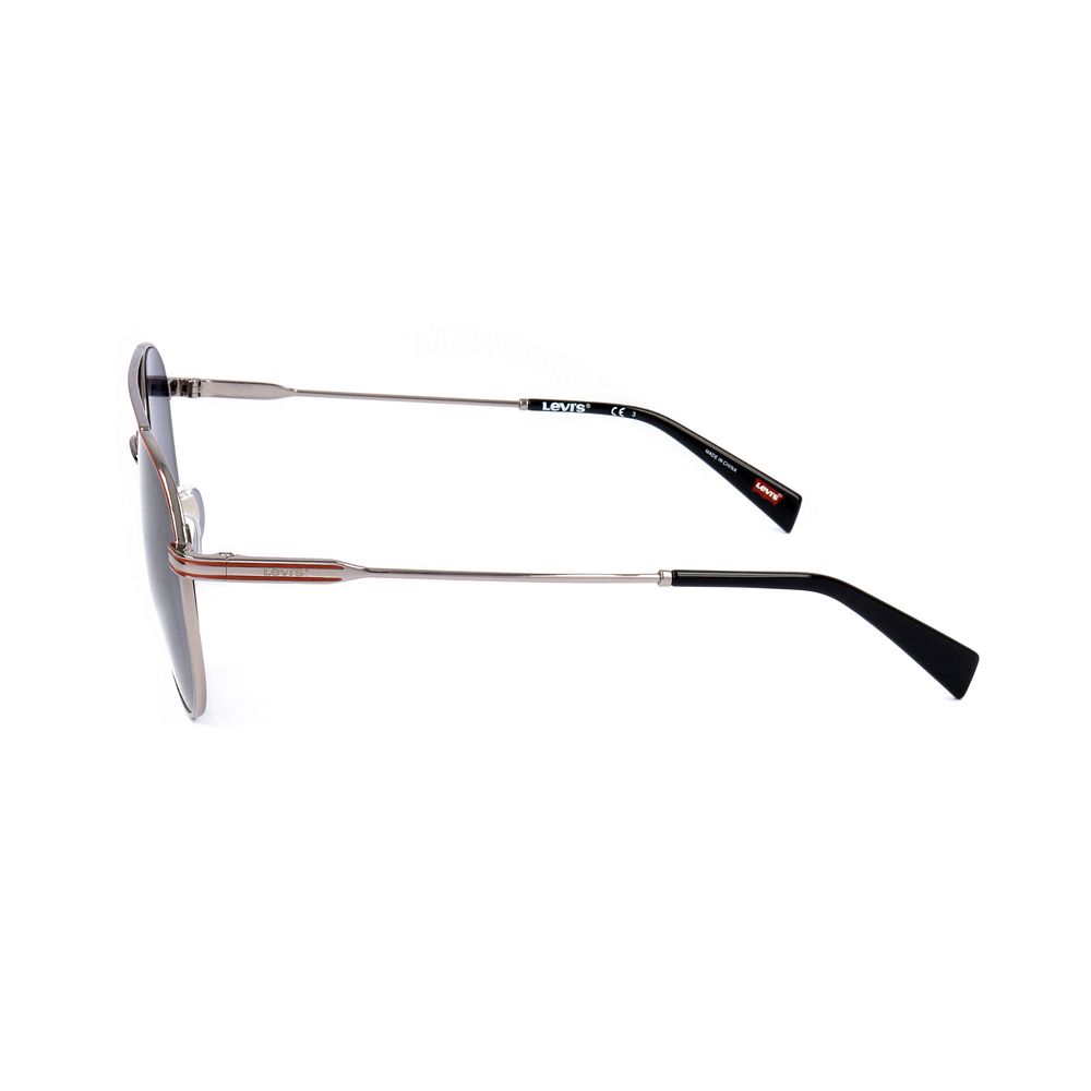 Levi's Gray Stainless Steel Sunglasses Levi's