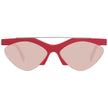 Emilio Pucci Red Metal Sunglasses Emilio Pucci