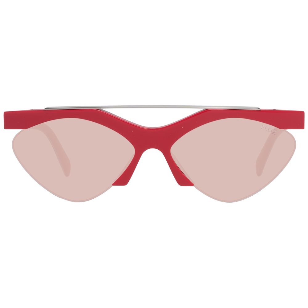 Emilio Pucci Red Metal Sunglasses Emilio Pucci