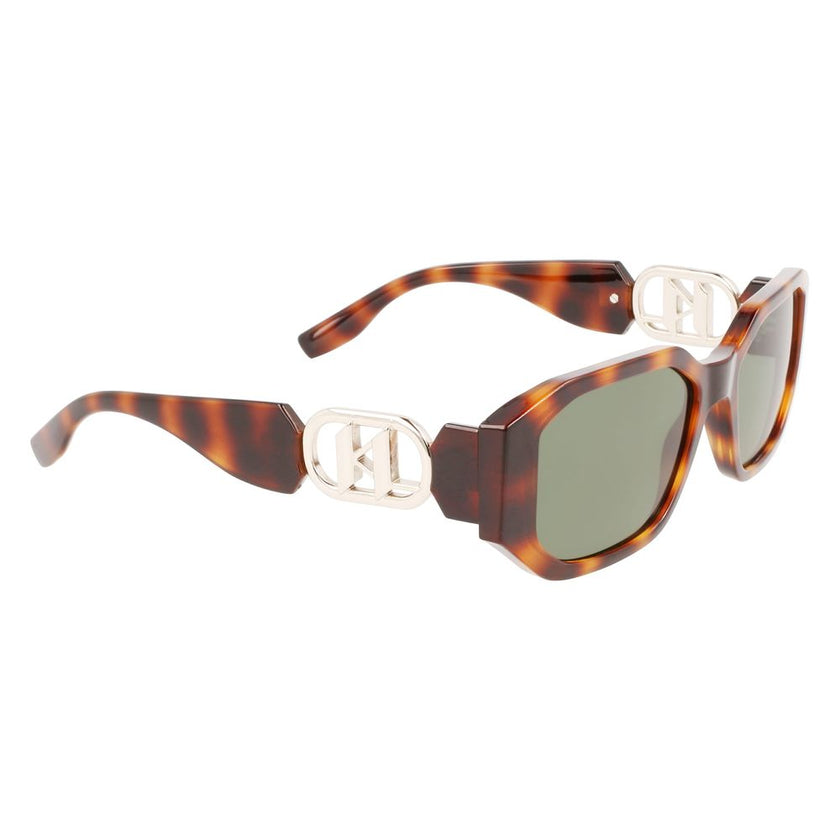 Karl Lagerfeld Brown Injected Sunglasses Karl Lagerfeld