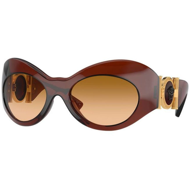 Versace Brown Acetate Sunglasses Versace