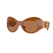 Versace Brown Acetate Sunglasses Versace