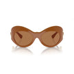 Versace Brown Acetate Sunglasses Versace
