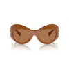 Versace Brown Acetate Sunglasses Versace