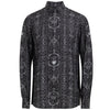 Dolce & Gabbana Gray Silk Shirt Dolce & Gabbana