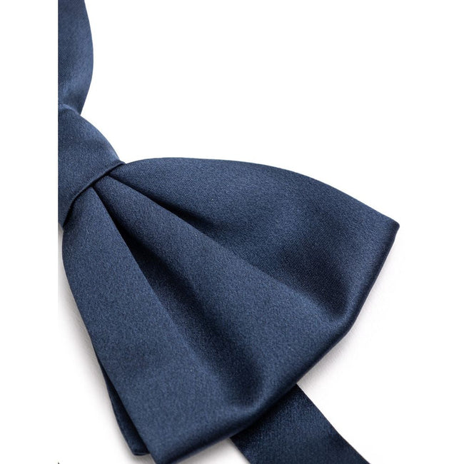 Dolce & Gabbana Blue Silk Bowty Dolce & Gabbana