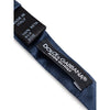 Dolce & Gabbana Blue Silk Bowty Dolce & Gabbana