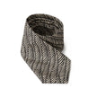 Giorgio Armani Black And White Silk Ty Giorgio Armani