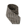 Giorgio Armani Black And White Silk Ty Giorgio Armani