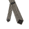 Giorgio Armani Black And White Silk Ty Giorgio Armani