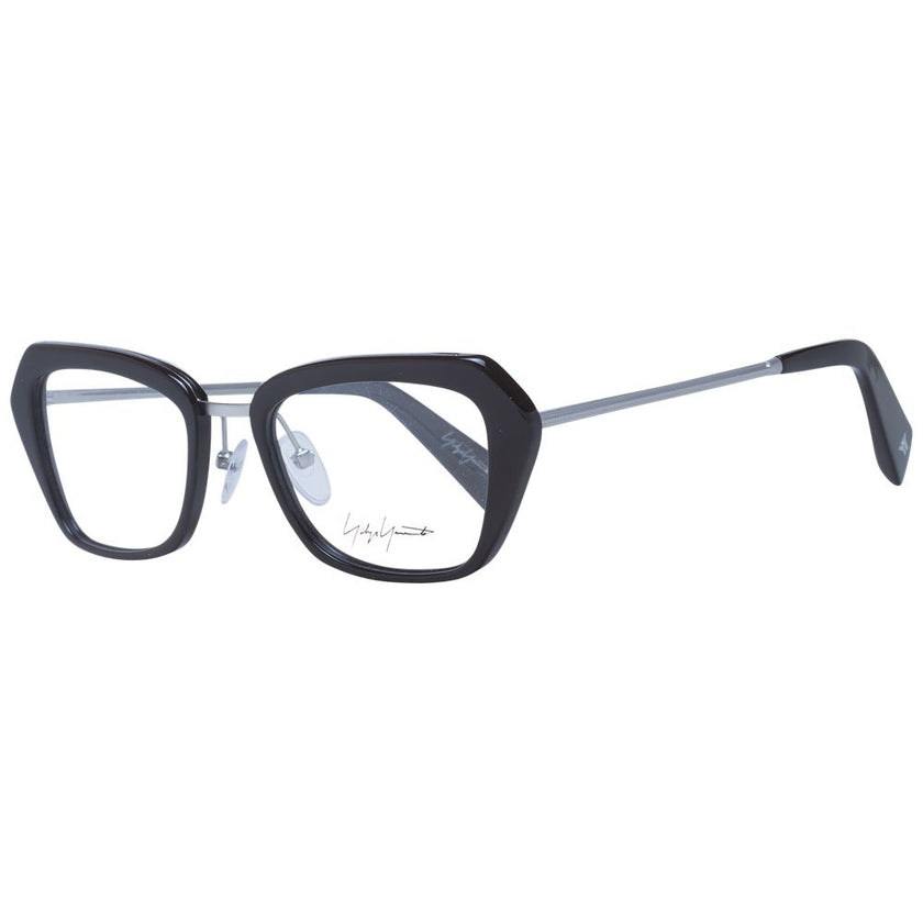 Yohji Yamamoto Black Metal & Plastic Glasses (Frames) Yohji Yamamoto
