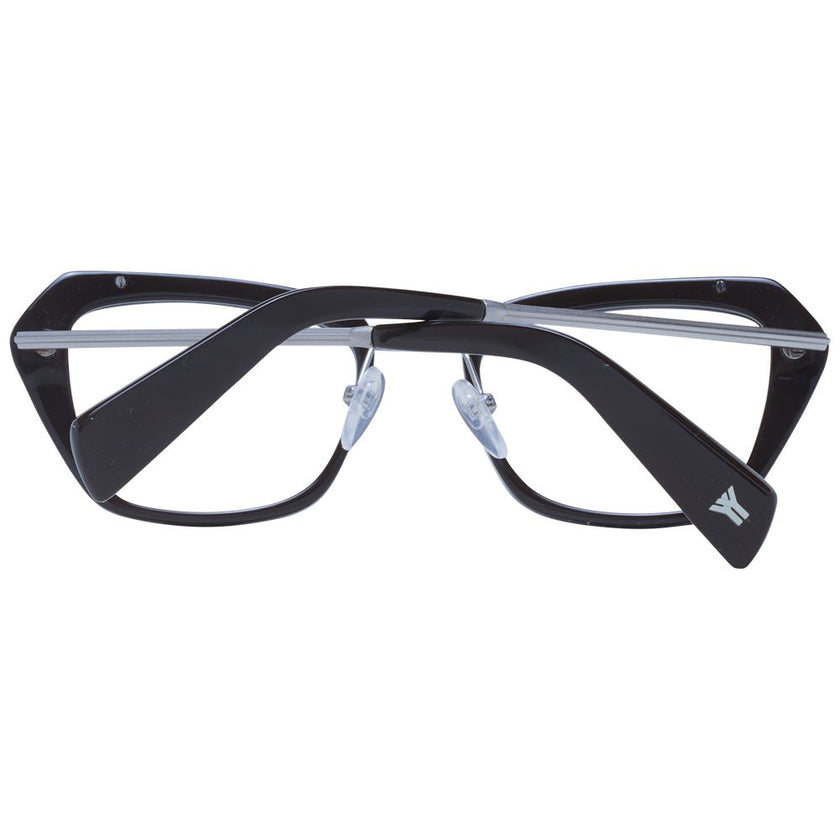 Yohji Yamamoto Black Metal & Plastic Glasses (Frames) Yohji Yamamoto