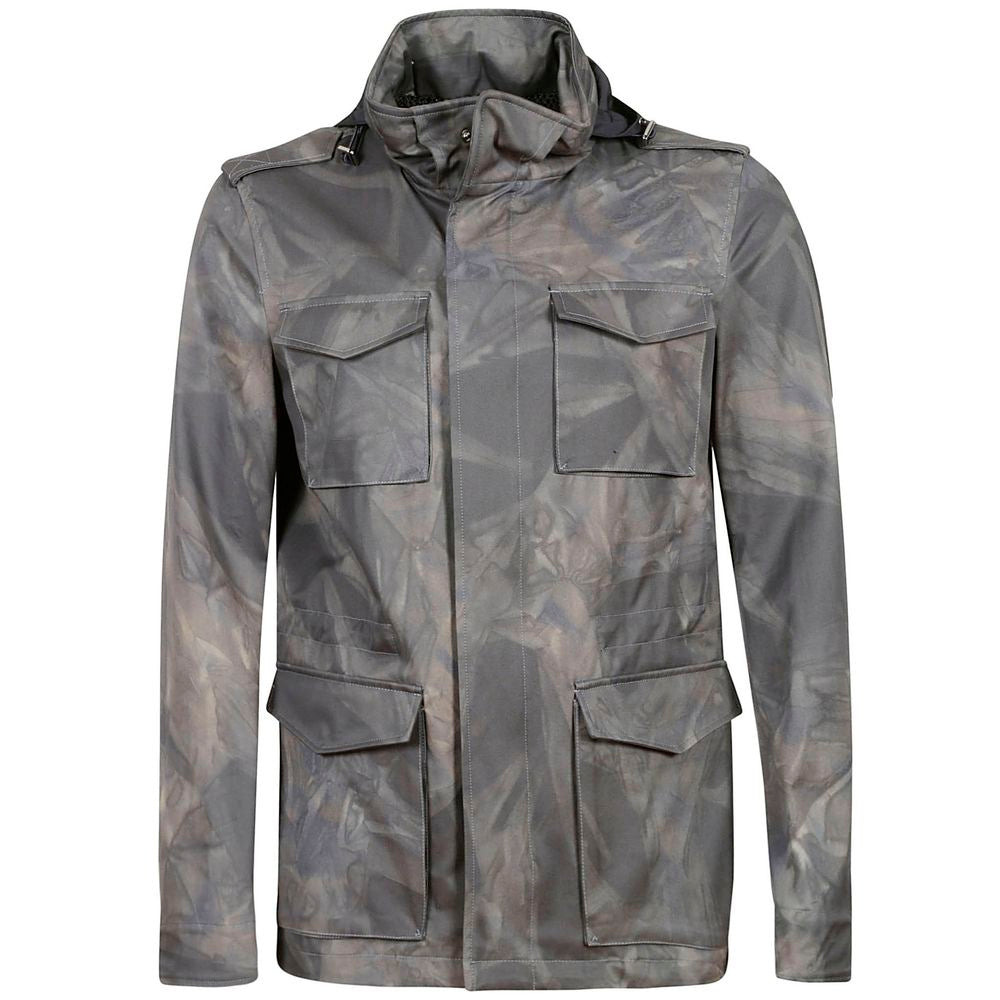 Herno Army Cotton Men Jacket Herno