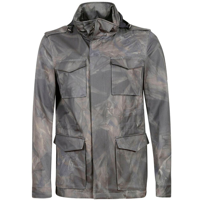 Herno Army Cotton Men Jacket Herno