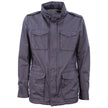 Herno Blue Cotton Men Jacket Herno