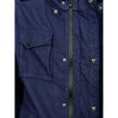 Herno Blue Linen Men Jacket Herno