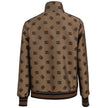 Dolce & Gabbana Bronze Polyester Jackets & Coat Dolce & Gabbana