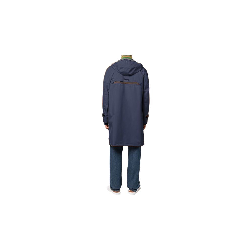 Herno Blue Nylon Men's Jacket Herno